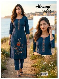 Desi kudi atrangi vol 2 womens kurtis wholesale